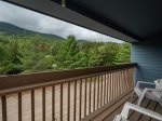 Private Deck with Trail Views 